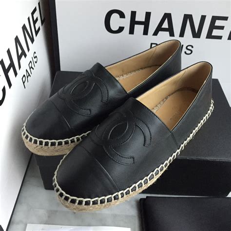 chanel espadrilles fake vs real|how to spot chanel espadrilles.